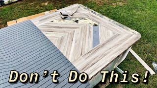My Custom Pontoon Flooring Failed. Lets Fix it the Right Way. Episode 6