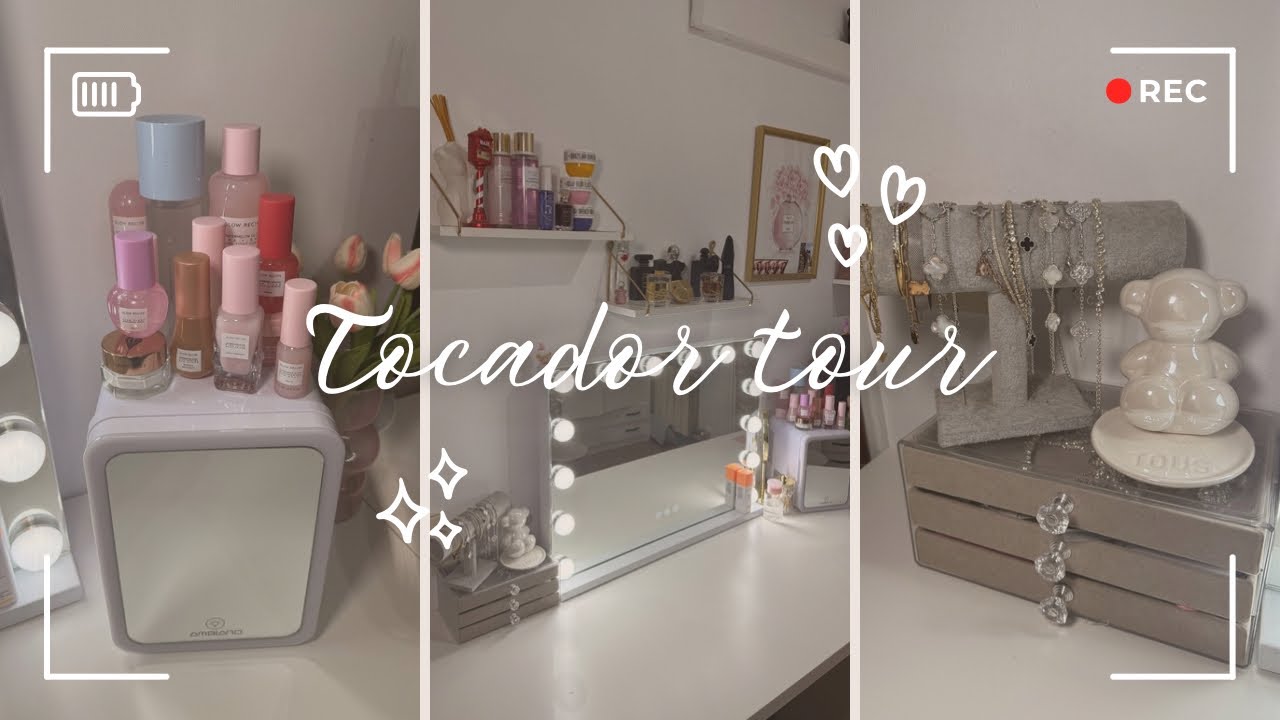 🎀TOCADOR TOUR🎀{Aesthetic room}🐆