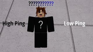 High Ping vs Low Ping — mesmo resultado | TSB (Roblox)