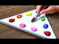 Over 30 mins the most satisfying  relaxing asmr acrylic painting