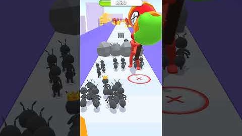 Tiny Run 3D 🐜 - Gameplay Walkthrough All Levels  (Android, iOS) #Shorts