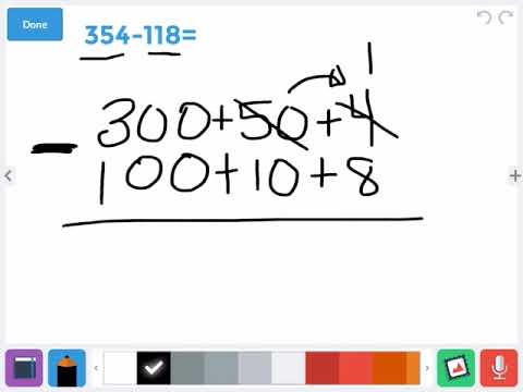 Subtracting using expanded form (with regrouping)