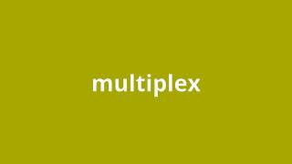 what is the meaning of multiplex