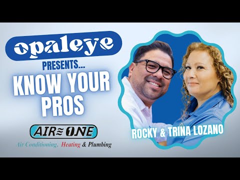 Know Your Pros: Rocky and Trina Lozano of Air One AC/Heating & Plumbing