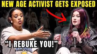 Christian Woman SHUTS DOWN New Age DECEPTION in Epic Exchange!