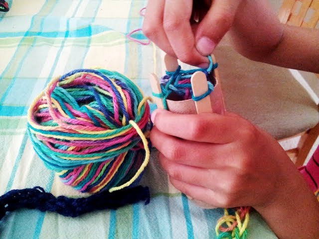 DIY Kit: Knit Bangle / Tutorial & Loom by PaperPhine