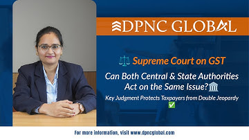 ⚖ Supreme Court on Parallel Proceedings under GST