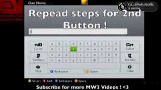Button changing glitch. Mw3
