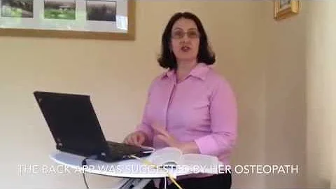 Teresa Janes has a Back App & Swedstyle Desk
