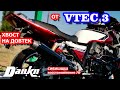 СИБИШШШ 10 Установка хвоста от VTEC3 на довтек | Honda CB400 with plastic VTEC 3