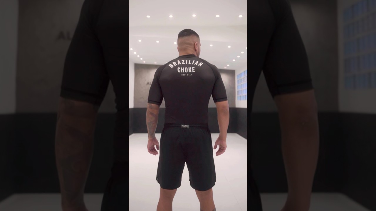 RASH GUARD BLACK - BRAZILIAN CHOKE - FIGHT WEAR