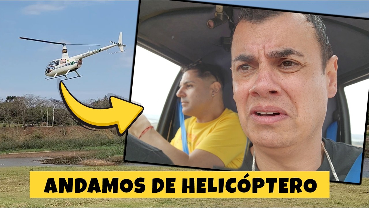 CAFÉ da manhã no hotel ☕ + PASSEIO DE HELICÓPTERO 🚁 no Paraná