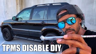 GX470 TPMS DISABLE DIY