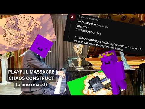PLAYFUL MASSACRE & CHAOS CONSTRUCT at a PIANO RECITAL (stressed)