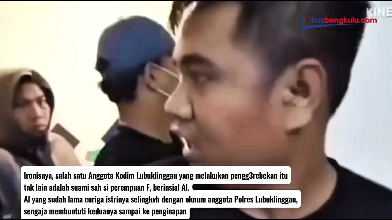 Viral, Pengg3reb3k4n seorang oknum Anggota Polri berduaan dengan Istri TNI di Rejang Lebong