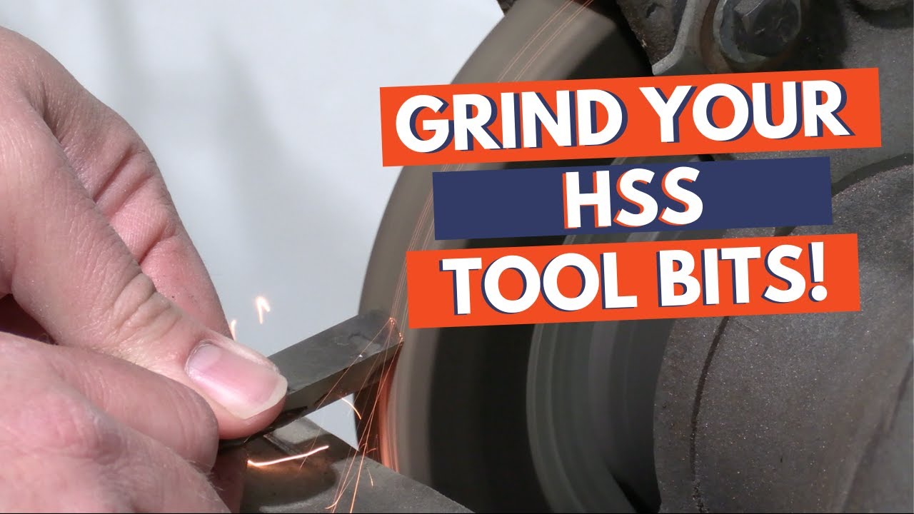 How To Grind an HSS Lathe Tool Bit YouTube