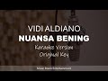 Vidi Aldiano - Nuansa Bening (Karaoke Songs With Lyrics - Original Key)