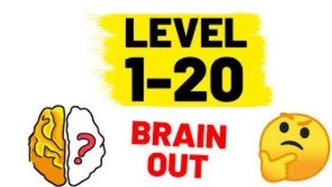 Brain out puzzle Gameplay Answer Level 1 to 20 😱🙆🧠🤯