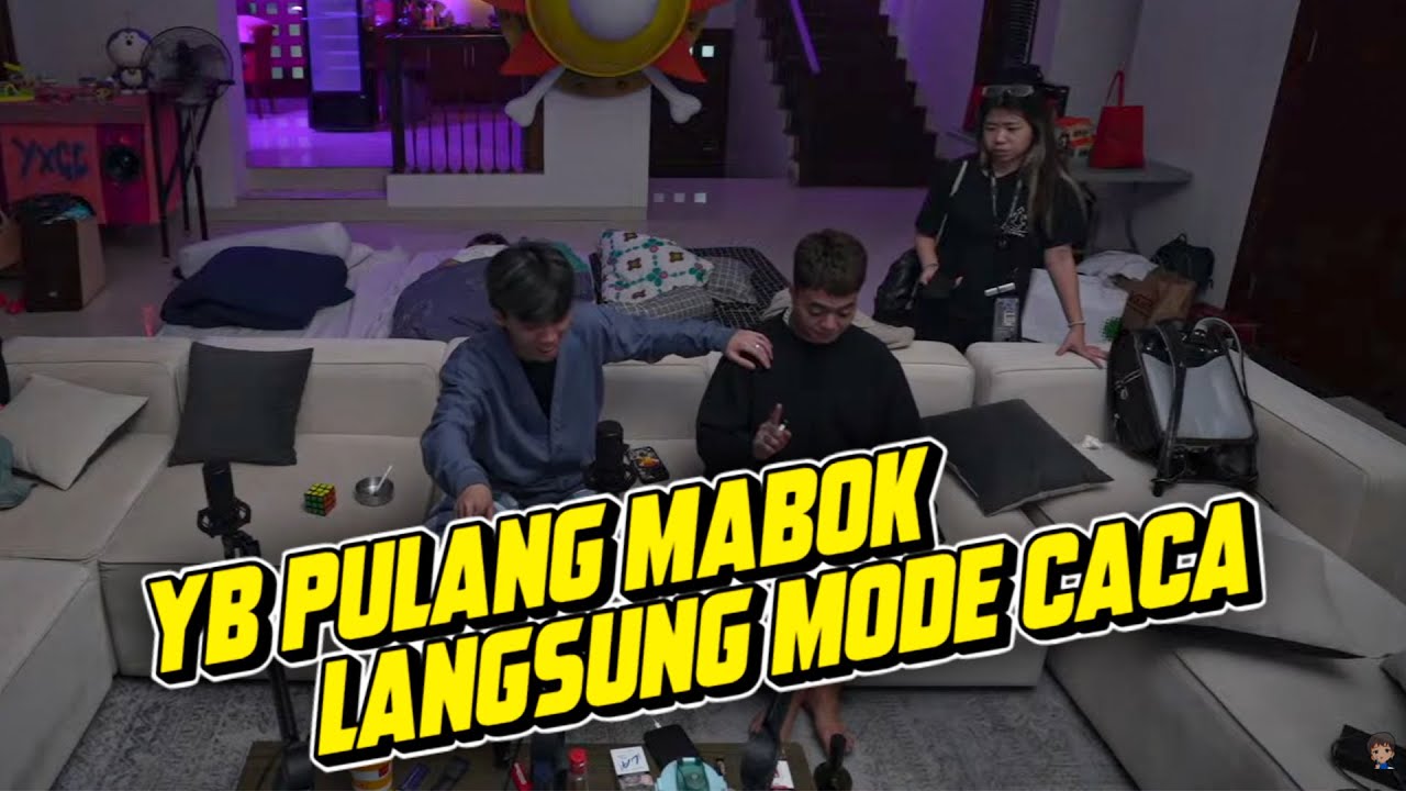 YB PULANG MABOK LANGSUNG MODE CACA ! ELYUKA STRESS #marapthon2 #yb #rezaarap