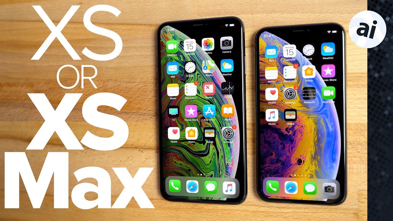 iPhone XS vs XS Max Real World Differences YouTube