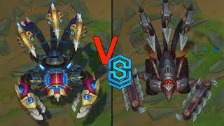 Mecha Kingdoms Skarner Vs Battlecast Alpha Skarner