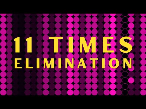 11 Times Elimination in Algodoo