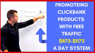 How to promote ClickBank products without a website $875-$1175 a day system with free traffic  2017