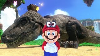 Compilation of all T-Rex locations in Super Mario Odyssey. Mario Od...