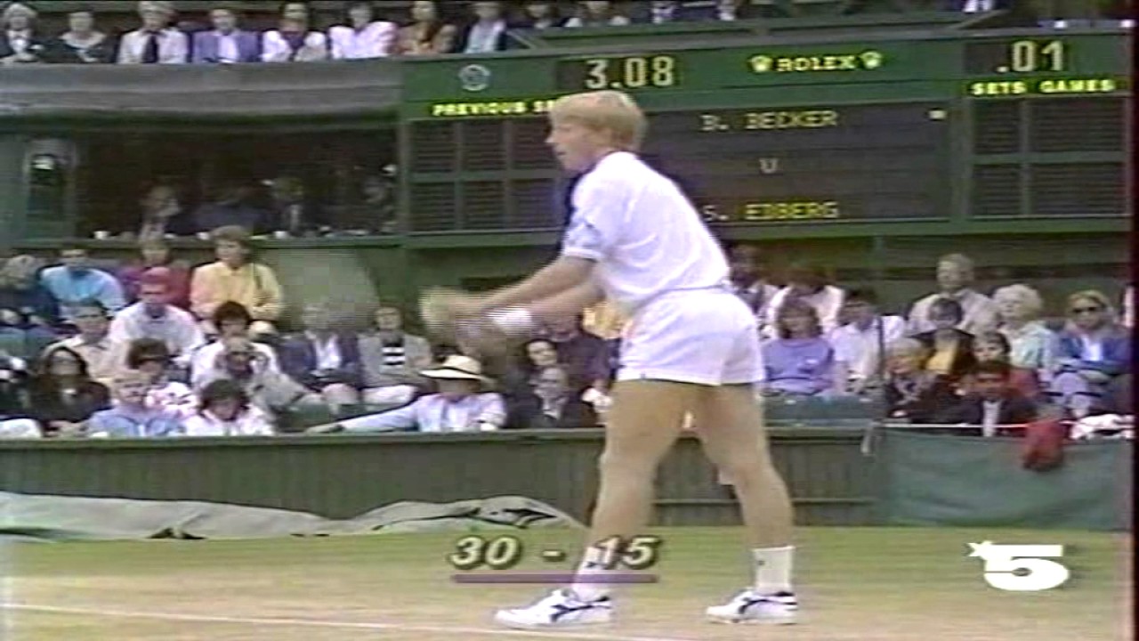 Becker Edberg Finale Wimbledon 1989 YouTube