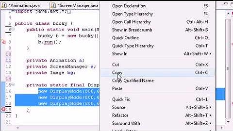 Java Game Development   20   Creating Display Modes List