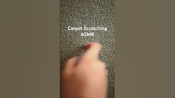 Carpet Scratching ASMR!! #asmr #asmrtapping #relax #satisfying #relaxing