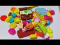 3:14) satisfying with unboxing cute baby girl kitchen set toys video//Mimi toys MASS 🌈 video 
