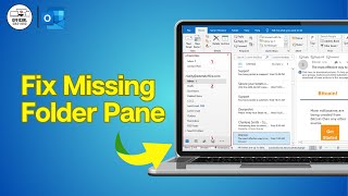How To Fix Missing Folder Pane In Outlook | Locate Outlook Folders | Outlook Folder Not Showing