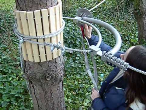 Belay High Ropes Course Ropes Course Belay System Intro Film Clip - YouTube