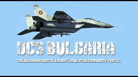DCS World: Bulgarian Air Force MiG-29 Take Off