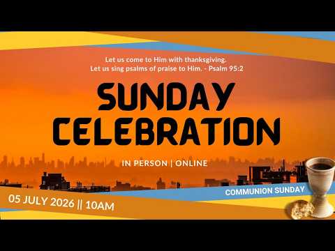 SUNDAY SERVICE [LIVE]  | Dr.Jeyaseelan & Pr.Lizy (Senior Pastors) | 05 JULY 2026