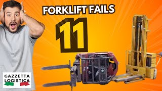 11 Disastrous Forklift Fails That Will Make You Cringe!