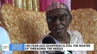 100-YEAR-OLD SEAMTRESS IS STILL THE MASTER OF THREADING THE NEEDLE