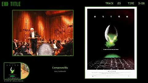 Jerry Goldsmith / Alien [Movie Soundtrack / Intrada Complete Edition] / End Title  (Audio)