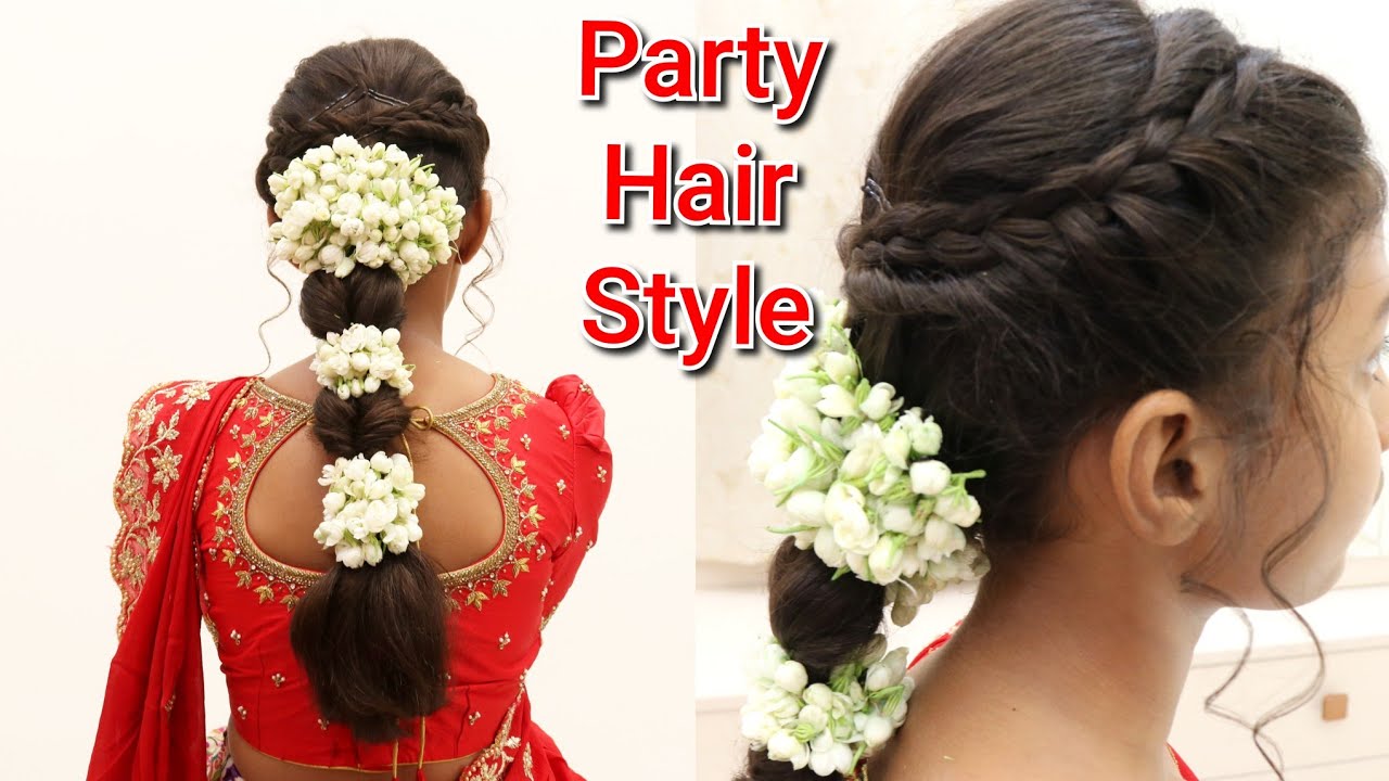 Easy & Cute Party Hairstyle for Kids | Simple Hairdo for Birthdays & Functions 