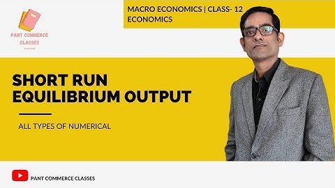 Macro economics|short run equilibrium output| all types of numericals| class 12| AS = AD| S = I|