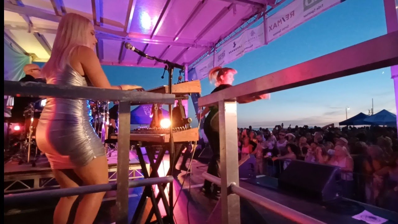 MEN WITHOUT HATS featuring Sahara Sloan   "S.O.S." (Abba) Live 2023 in White Rock 