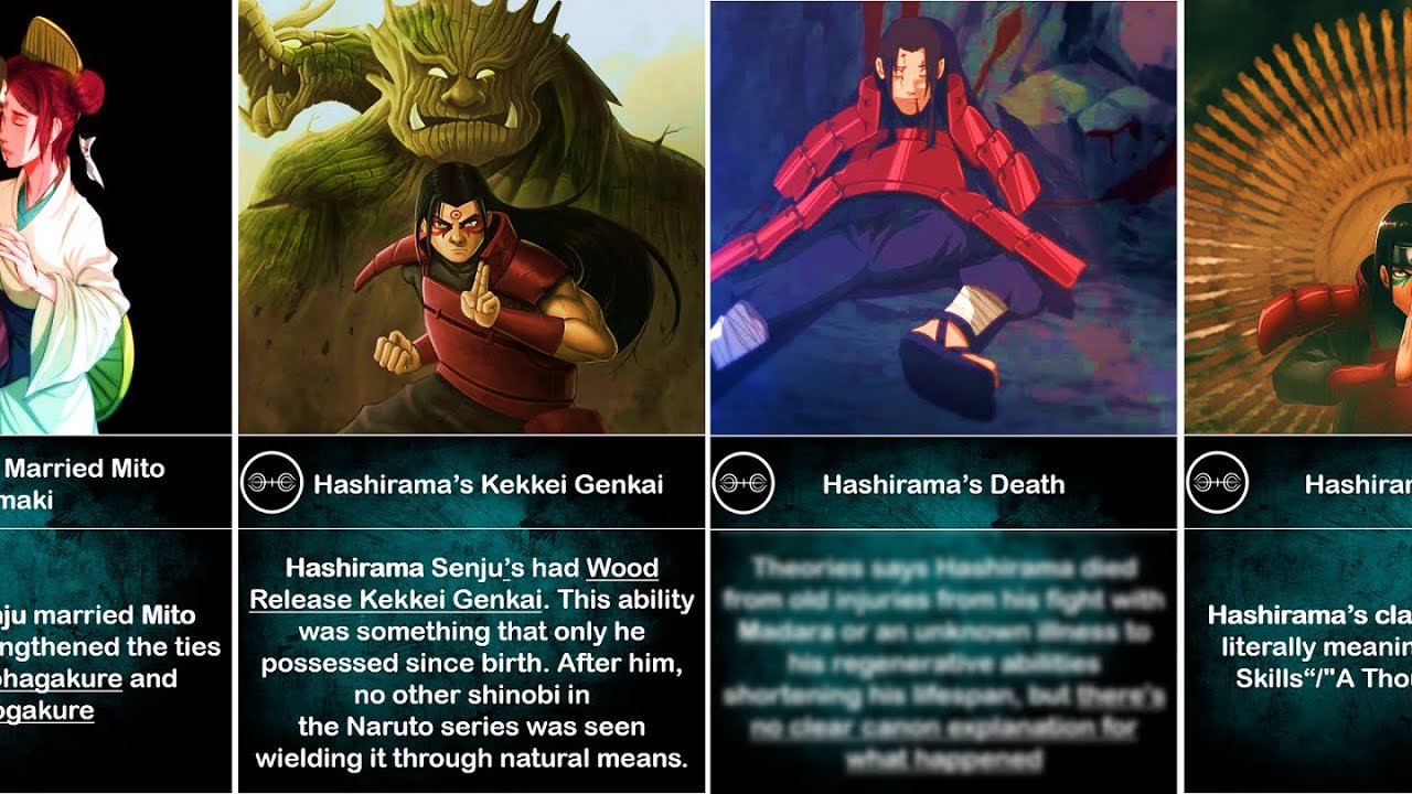 15 Interesting Things You Might Not Know About Hashirama Senju