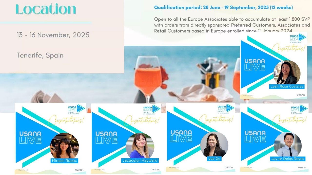 Tenerife Travel Vlog 🌴 | USANA Live Weekend Training ✨ Business, Lifestyle & Inspiration