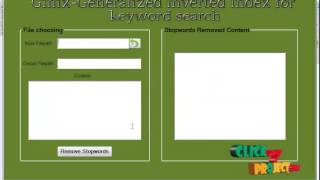 Final Year Projects | Ginix: Generalized Inverted Index for Keyword Search