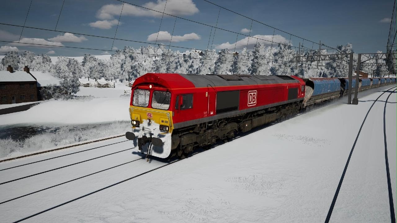 Train Sim World 6 DB Class 66 Shed West Coast Main Line DSD TWPS PS5 Gameplay