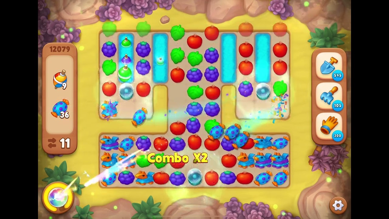 GardenScapes Level 12079 no boosters