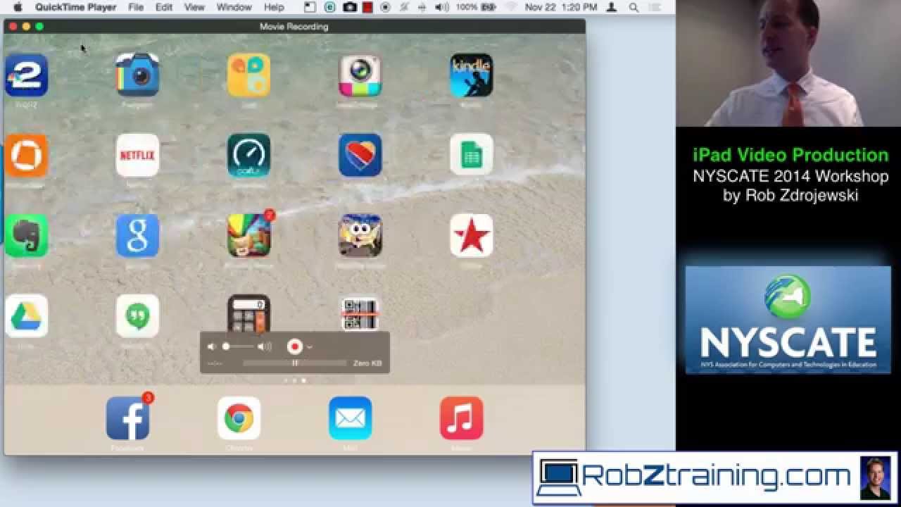 NYSCATE 2014 iPad Video Production Presented by Rob