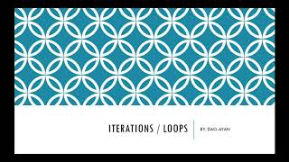 Statement-level Control Structures