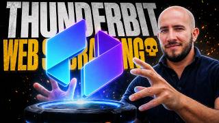 Full FREE! THUNDERBIT does ALL your WEB SCRAPING with AI in 2 minutes WITHOUT LIMIT ⚡️ Update